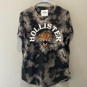 Hollister acid wash tiger T shirt
